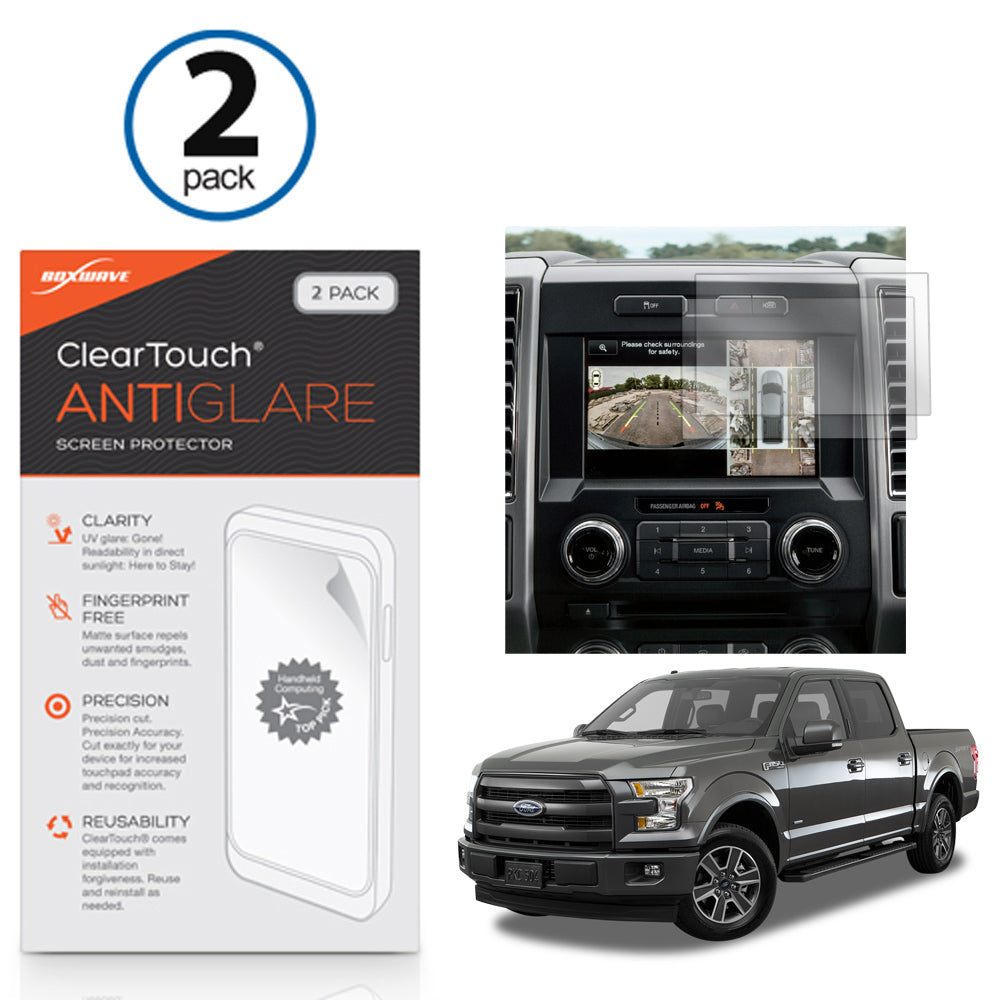 ClearTouch Anti-Glare (2-Pack) - Ford 2017 F-150 (8 in) Screen Protector