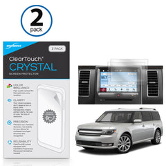 ClearTouch Crystal (2-Pack) - Ford 2017 Ford Flex (8 in) Screen Protector
