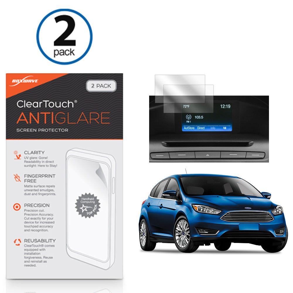 ClearTouch Anti-Glare (2-Pack) - Ford 2017 Focus (4.2 in) Screen Protector