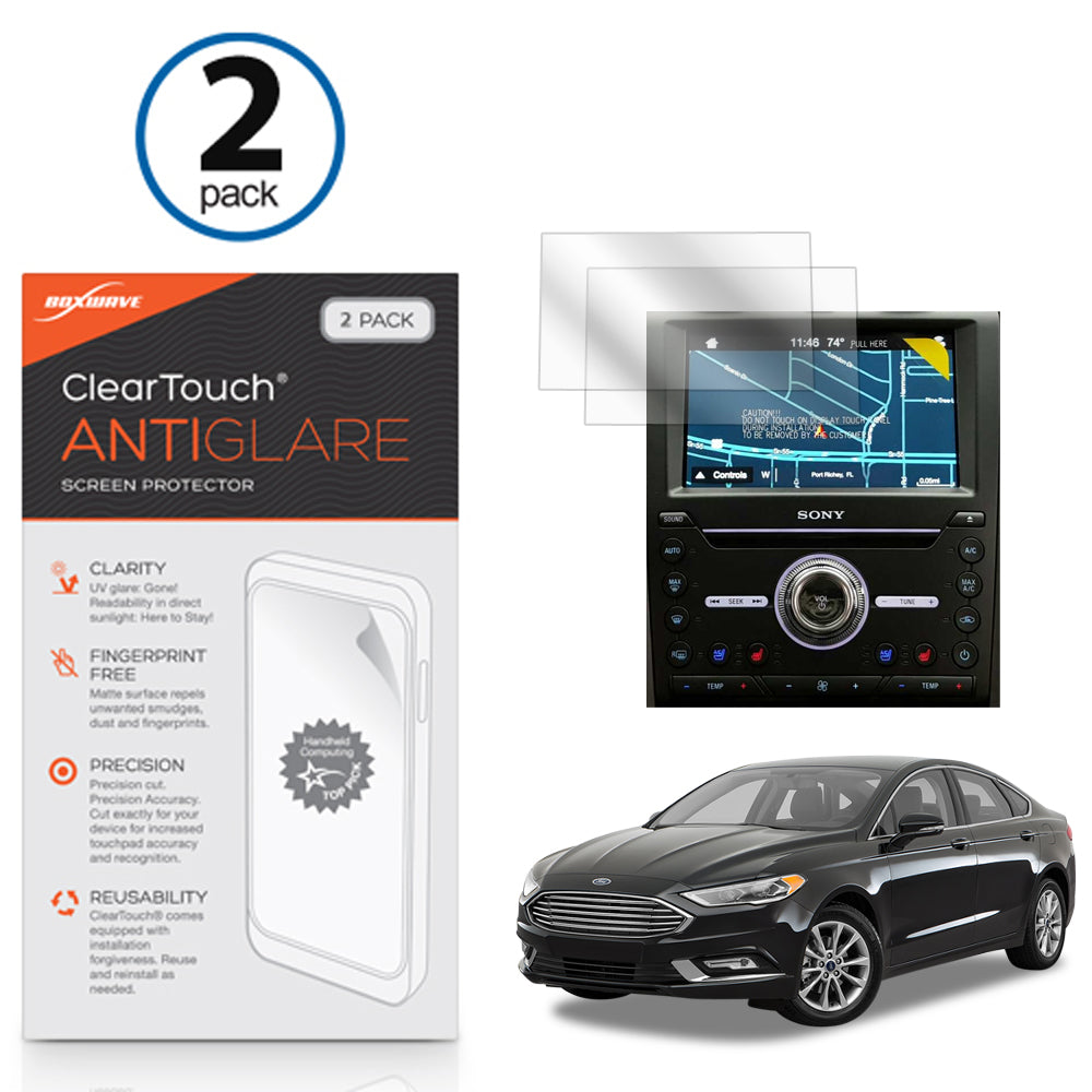 ClearTouch Anti-Glare (2-Pack) - Ford 2017 Fusion (4.2 in) Screen Protector