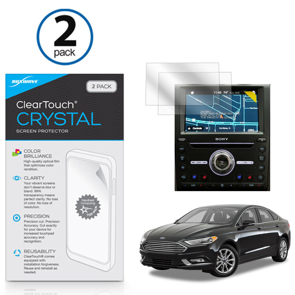 ClearTouch Crystal (2-Pack) - Ford 2017 Fusion (4.2 in) Screen Protector