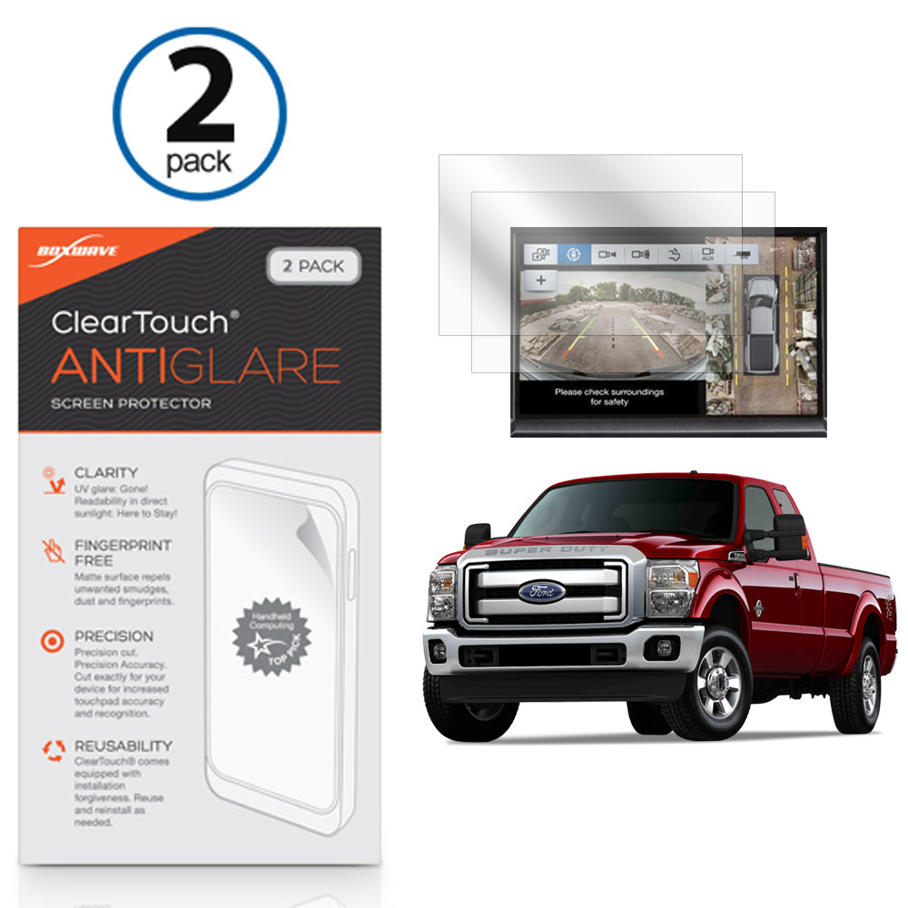 ClearTouch Anti-Glare (2-Pack) - Ford 2017 SuperDuty F-350 (4.2 in) Screen Protector