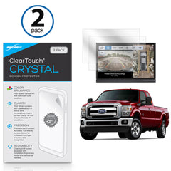 ClearTouch Crystal (2-Pack) - Ford 2017 SuperDuty F-350 (4.2 in) Screen Protector