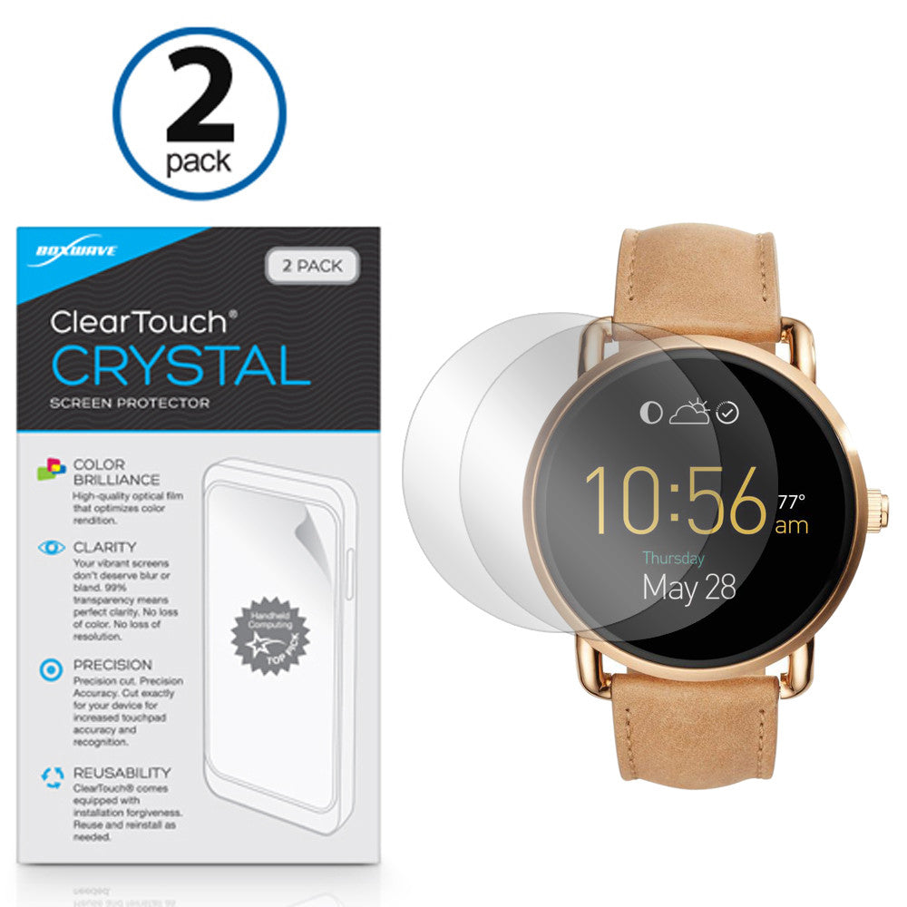 ClearTouch Crystal (2-Pack) - Fossil Q Wander Screen Protector