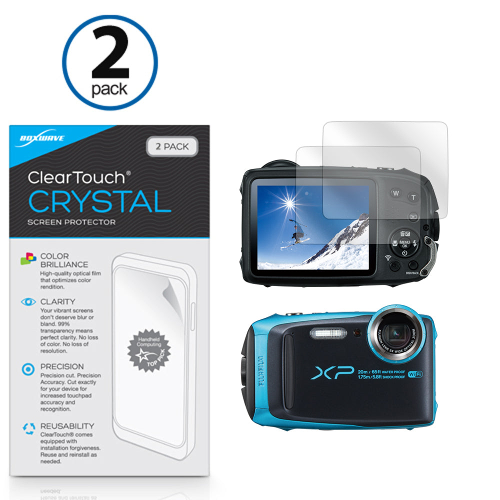 ClearTouch Crystal (2-Pack) - FujiFilm FinePix XP120 Screen Protector