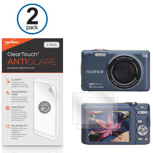 ClearTouch Anti-Glare (2-Pack) - Fujifilm JX665 Screen Protector