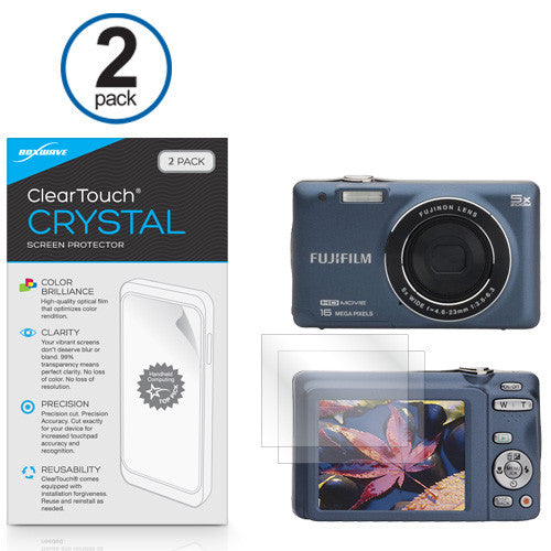 ClearTouch Crystal (2-Pack) - Fujifilm JX665 Screen Protector