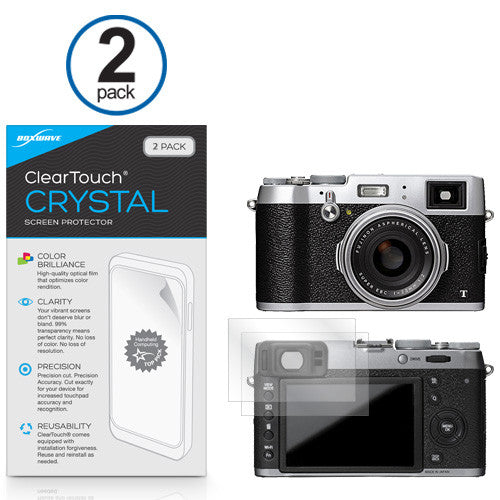 ClearTouch Crystal (2-Pack) - FujiFilm x100T Screen Protector