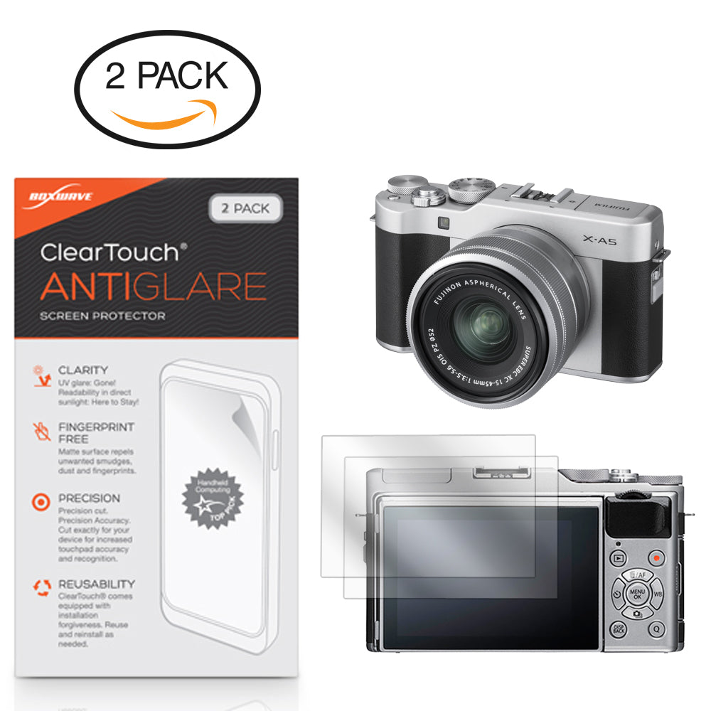 ClearTouch Anti-Glare (2-Pack) - FujiFilm X-A5 Screen Protector