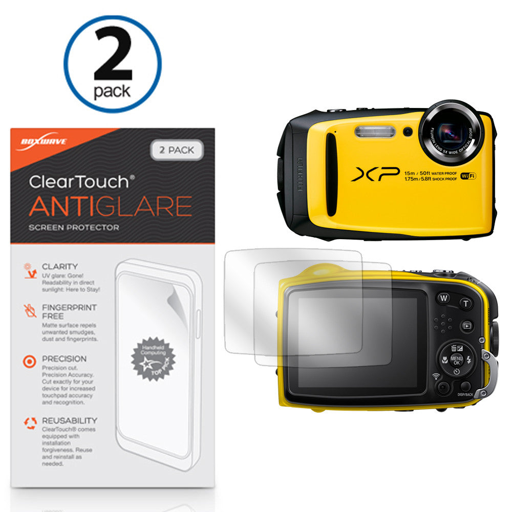 ClearTouch Anti-Glare (2-Pack) - Fujifilm XP90 Screen Protector