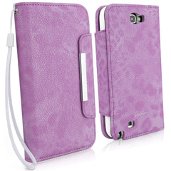 Leather Clutch Case - Samsung Galaxy Note 2 Case
