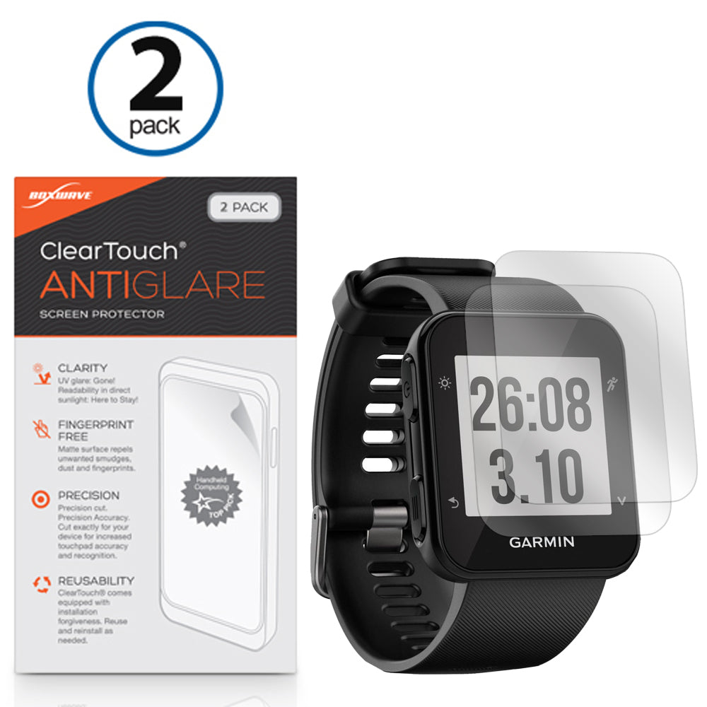ClearTouch Anti-Glare (2-Pack) - Garmin Forerunner 35 Screen Protector
