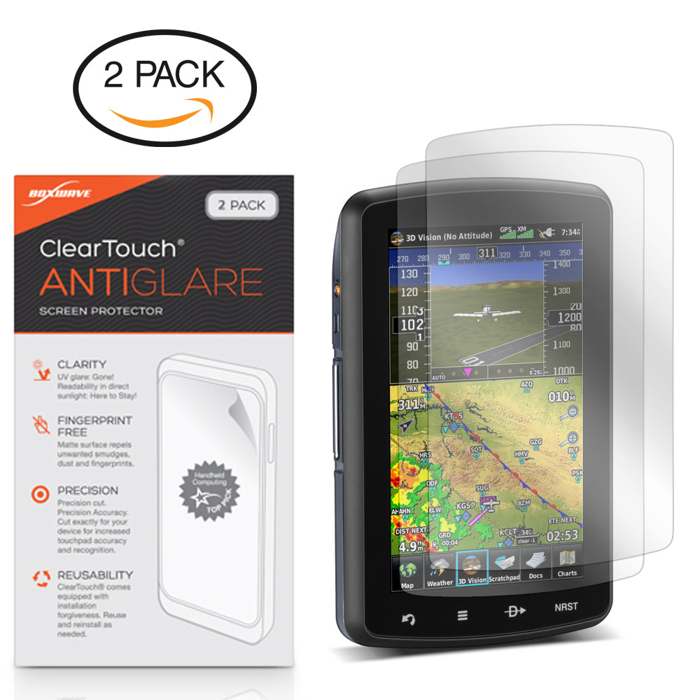 ClearTouch Anti-Glare (2-Pack) - Garmin Aera 795 Screen Protector
