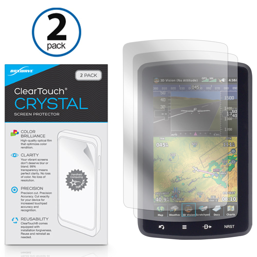 ClearTouch Crystal (2-Pack) - Garmin Aera 796 Screen Protector