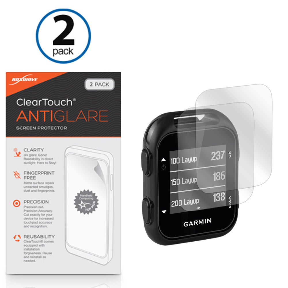 ClearTouch Anti-Glare (2-Pack) - Garmin Approach G10 Screen Protector