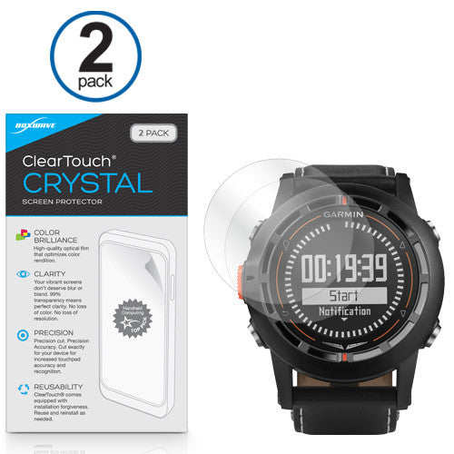 ClearTouch Crystal (2-Pack) - Garmin D2 Screen Protector