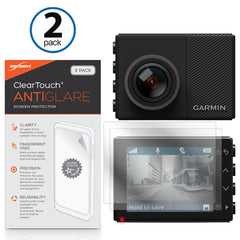 ClearTouch Anti-Glare (2-Pack) - Garmin Dash Cam 65W Screen Protector