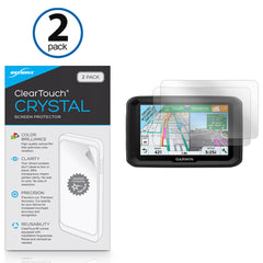 ClearTouch Crystal (2-Pack) - Garmin Dezl 580 LMT-S Screen Protector