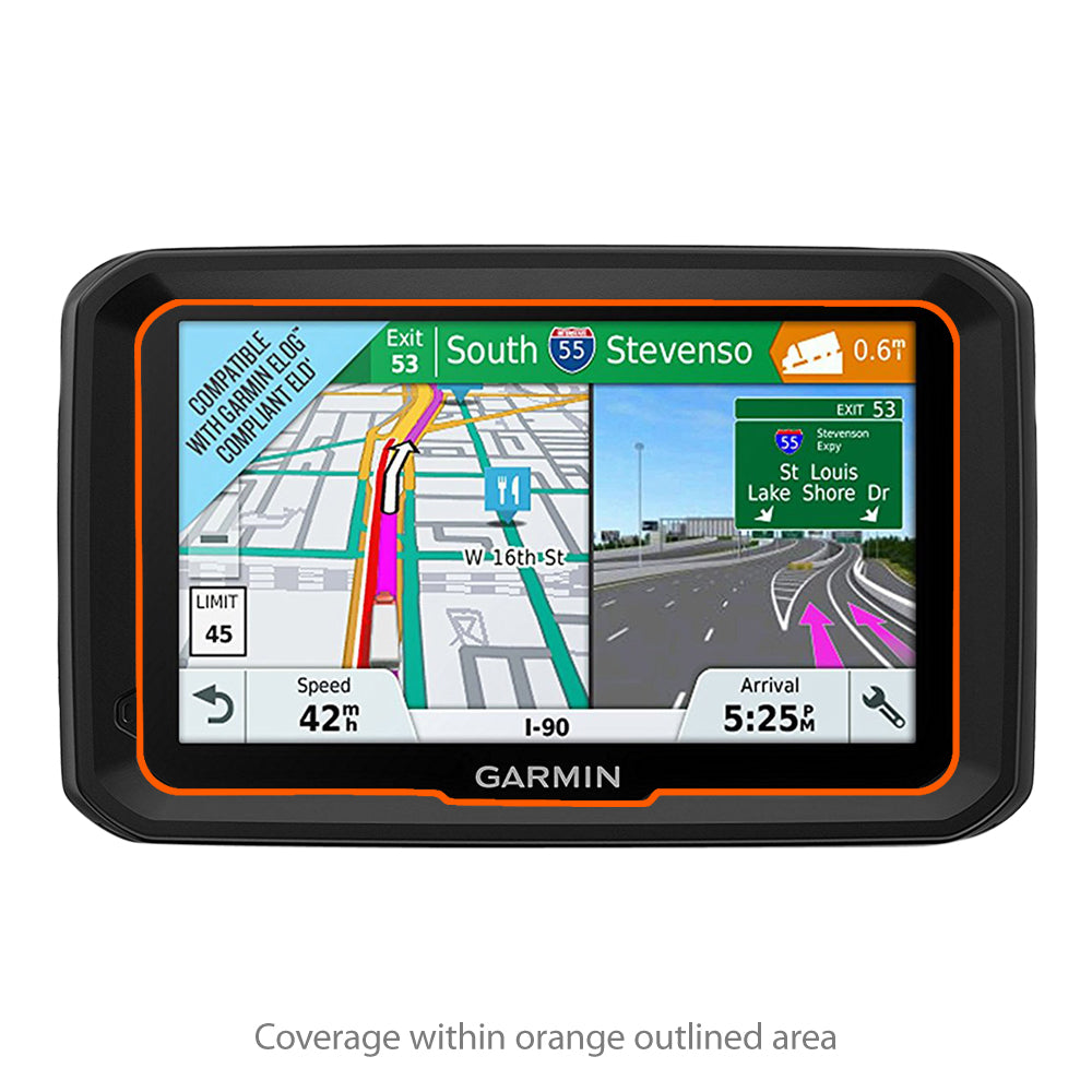 ClearTouch Crystal (2-Pack) - Garmin Dezl 580 LMT-S Screen Protector