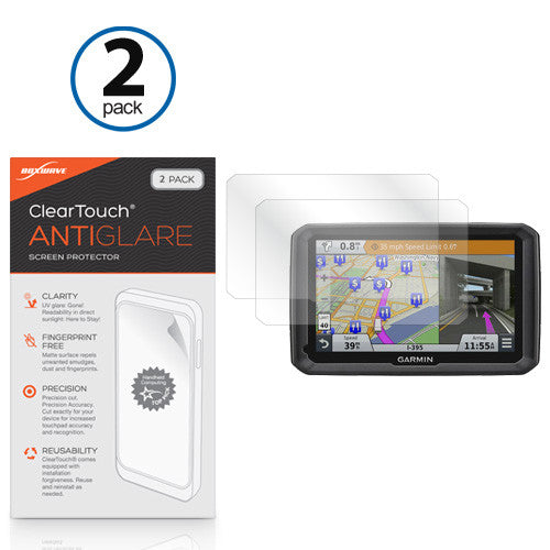 ClearTouch Anti-Glare (2-Pack) - Garmin Dezl 770LMTHD Screen Protector