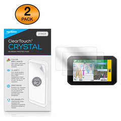 ClearTouch Crystal (2-Pack) - Garmin DezlCam 785 LMT-S Screen Protector