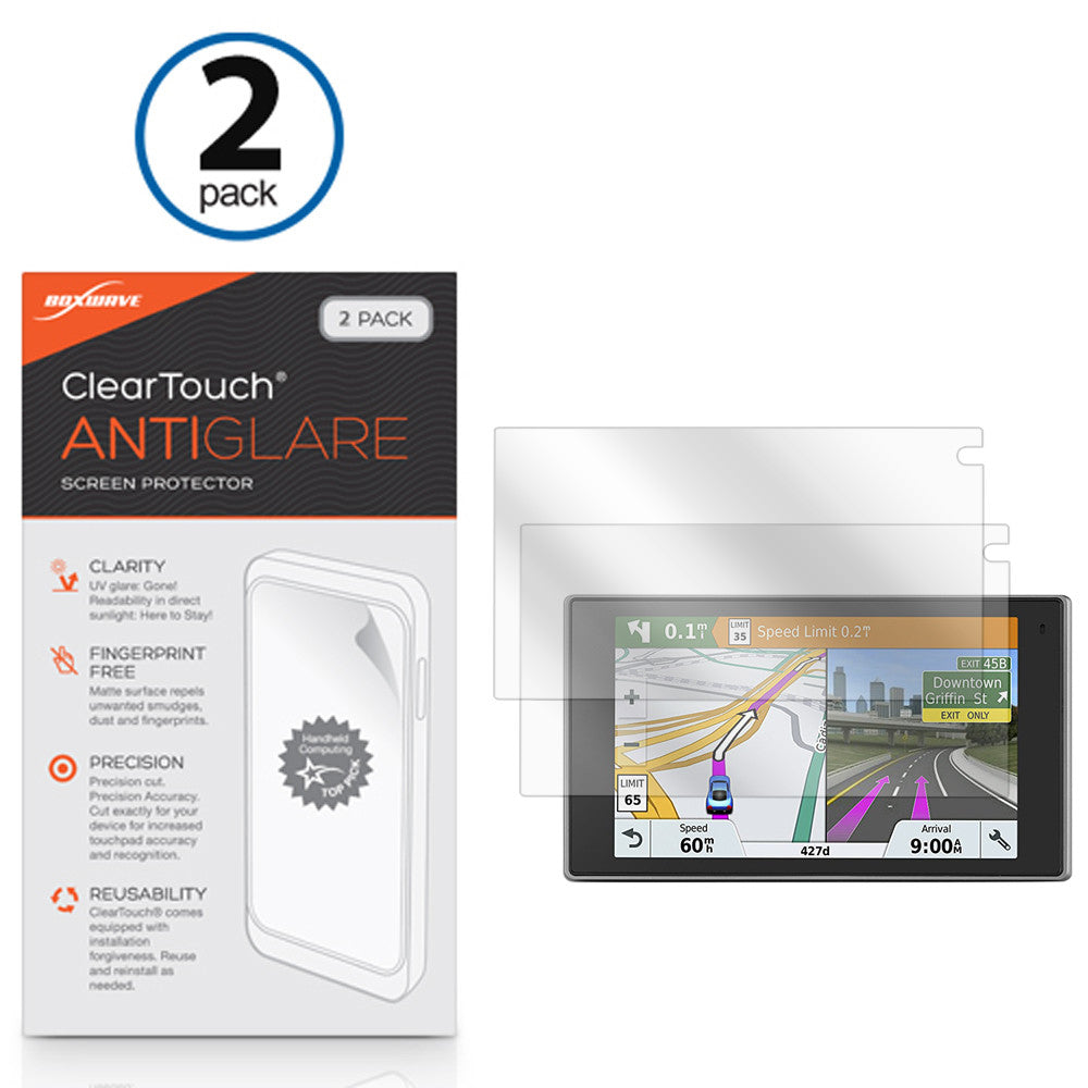 ClearTouch Anti-Glare (2-Pack) - Garmin Drive 51 LMT-S Screen Protector