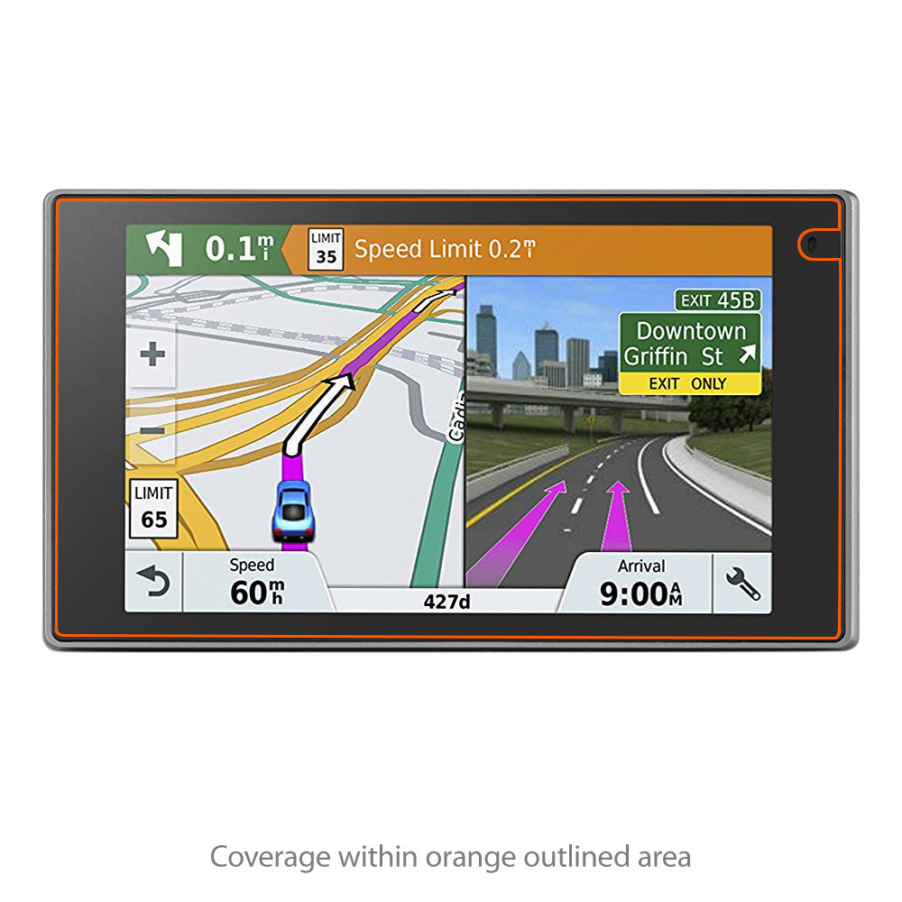 ClearTouch Crystal (2-Pack) - Garmin Drive 51 LMT-S Screen Protector