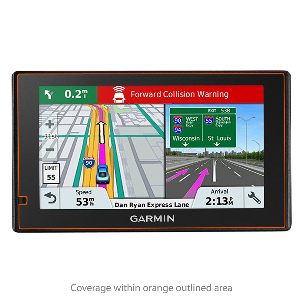 ClearTouch Anti-Glare (2-Pack) - Garmin DriveAssist 51 LMT-S Screen Protector