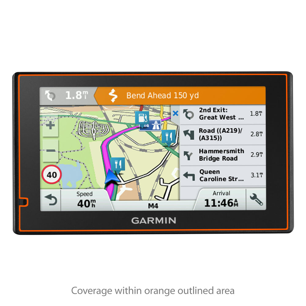 ClearTouch Anti-Glare (2-Pack) - Garmin DriveSmart 50LMT Screen Protector