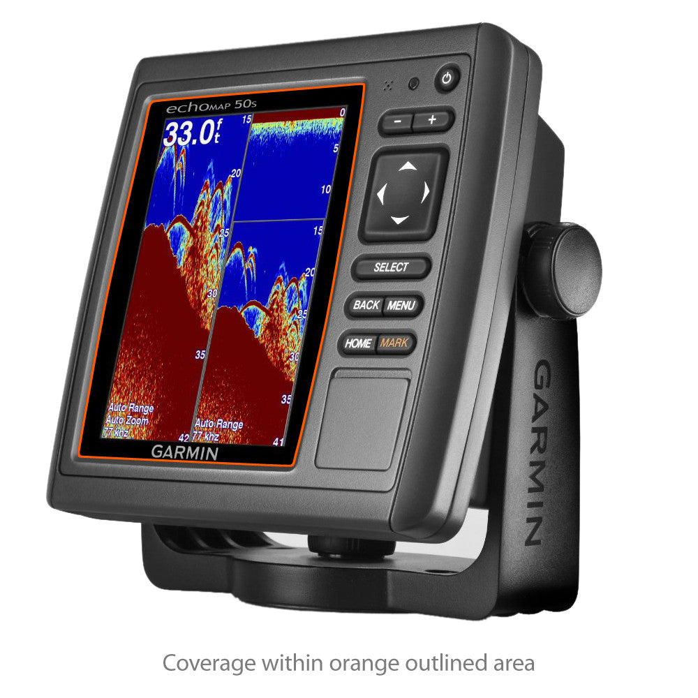 ClearTouch Crystal (2-Pack) - Garmin echoMAP 43dv Screen Protector