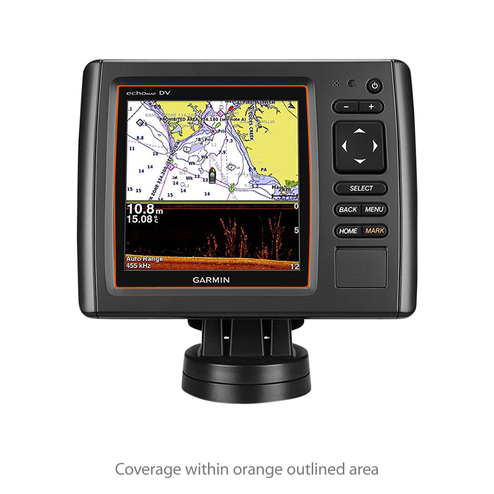 ClearTouch Crystal (2-Pack) - Garmin echoMAP 54dv Screen Protector