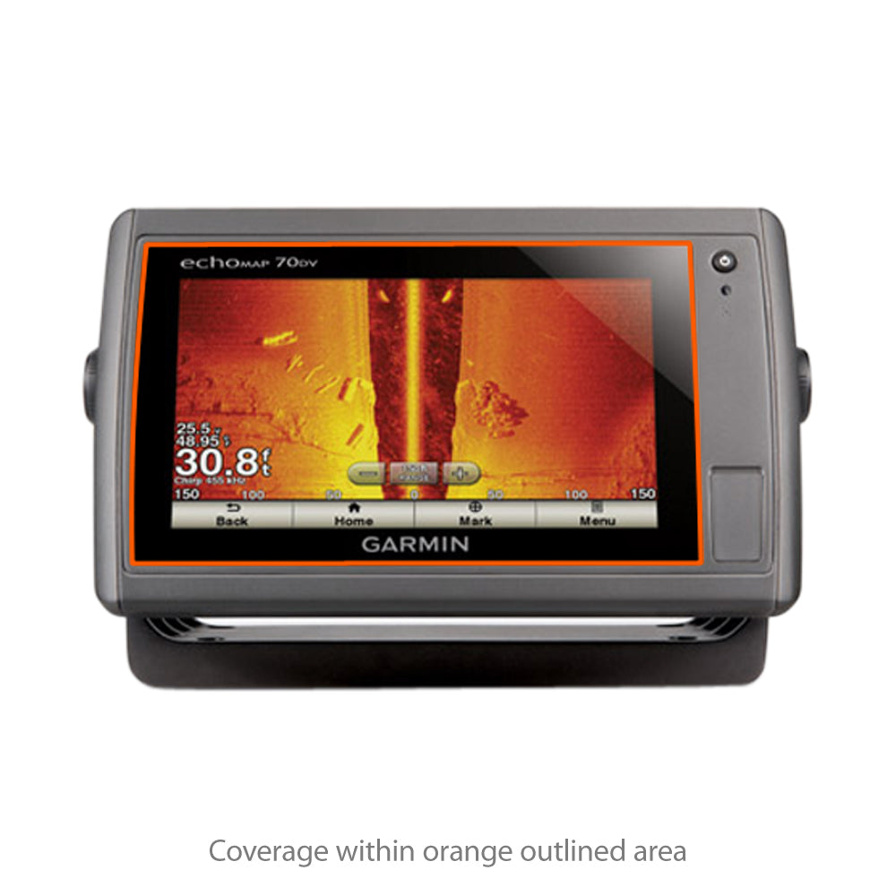 ClearTouch Crystal (2-Pack) - Garmin echoMAP 70dv Screen Protector