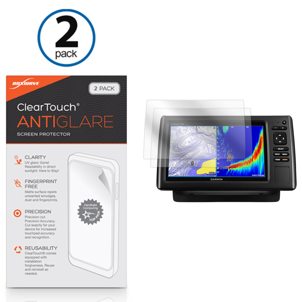 ClearTouch Anti-Glare (2-Pack) - Garmin echoMAP 93sv Screen Protector
