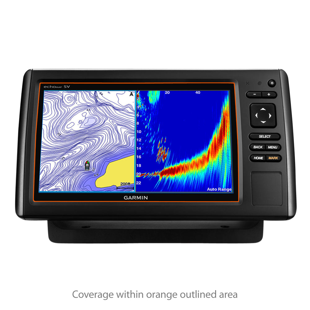 ClearTouch Crystal (2-Pack) - Garmin echoMAP 93sv Screen Protector