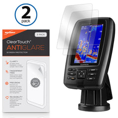 ClearTouch Anti-Glare (2-Pack) - Garmin echoMAP CHIRP 44dv Screen Protector
