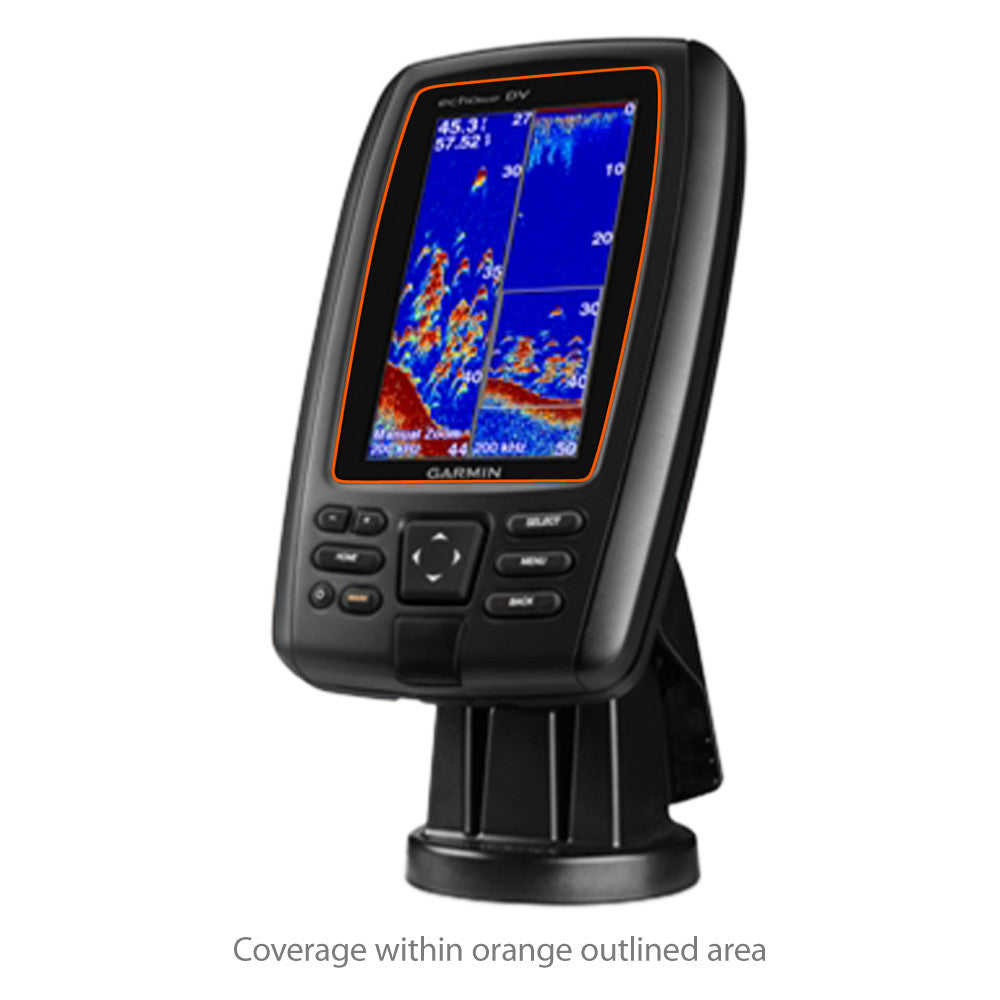 ClearTouch Anti-Glare (2-Pack) - Garmin echoMAP CHIRP 44dv Screen Protector