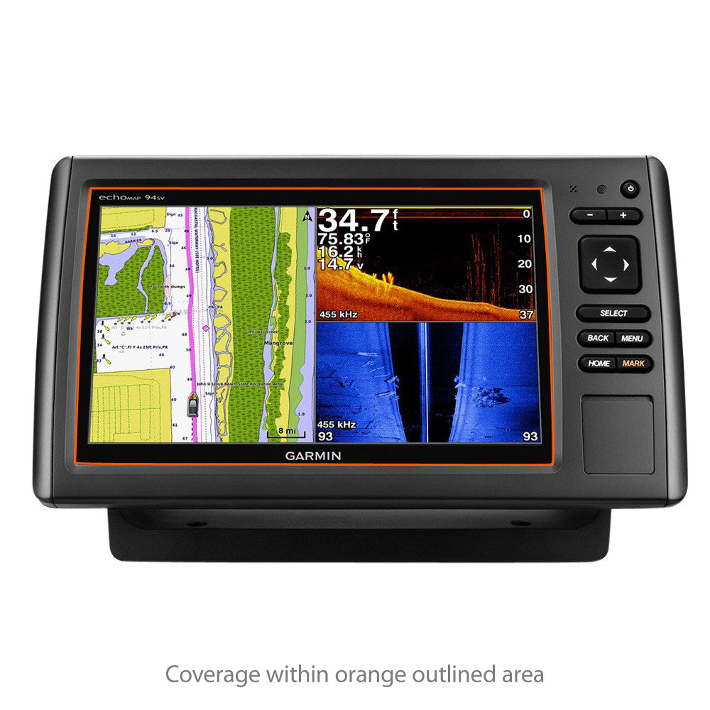 ClearTouch Crystal (2-Pack) - Garmin echoMAP CHIRP 94sv Screen Protector