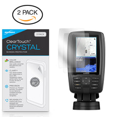ClearTouch Crystal (2-Pack) - Garmin echoMAP Plus 42cv Screen Protector