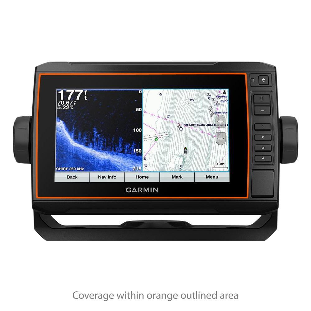 ClearTouch Anti-Glare (2-Pack) - Garmin echoMAP Plus 72cv Screen Protector
