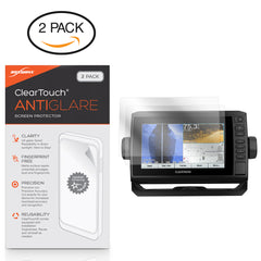 ClearTouch Anti-Glare (2-Pack) - Garmin echoMAP Plus 73cv Screen Protector