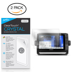 ClearTouch Crystal (2-Pack) - Garmin echoMAP Plus 93sv Screen Protector