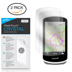 ClearTouch Crystal (2-Pack) - Garmin Edge 1030 Screen Protector