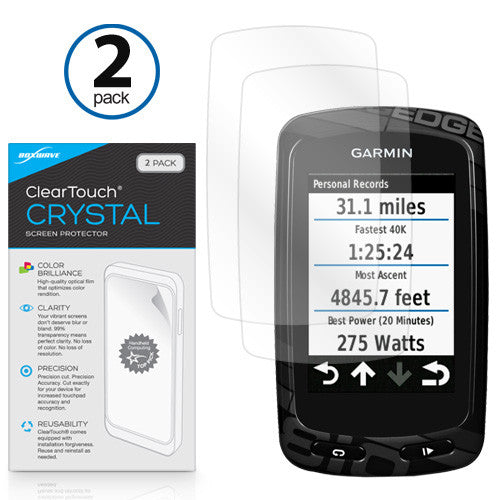 ClearTouch Crystal (2-Pack) - Garmin Edge 810 Screen Protector