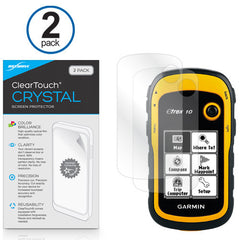 ClearTouch Crystal (2-Pack) - Garmin eTrex 10 Screen Protector
