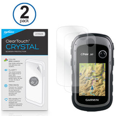 ClearTouch Crystal (2-Pack) - Garmin eTrex 30 Screen Protector