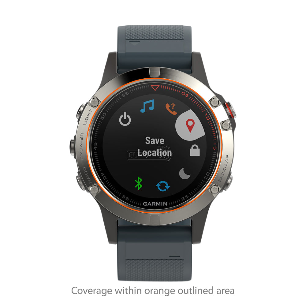 ClearTouch Crystal (2-Pack) - Garmin Fenix 5 Plus Screen Protector