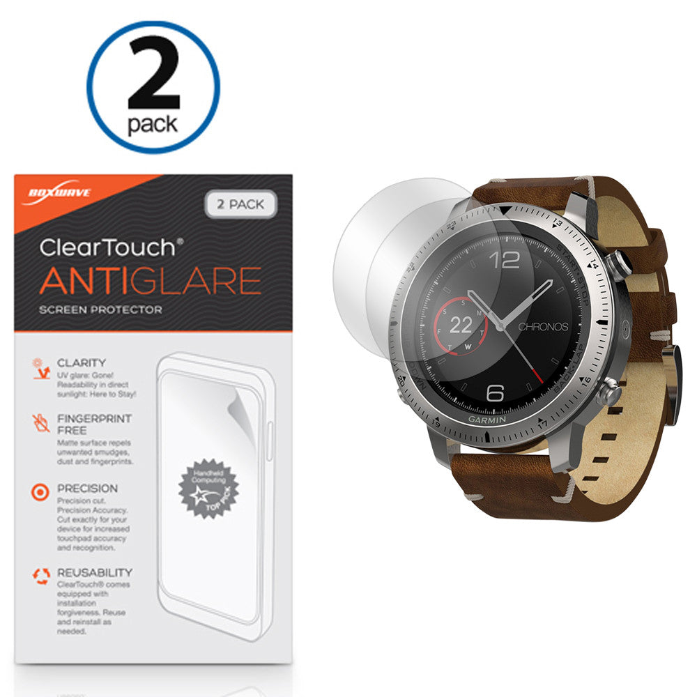 ClearTouch Anti-Glare (2-Pack) - Garmin Fenix Chronos Screen Protector