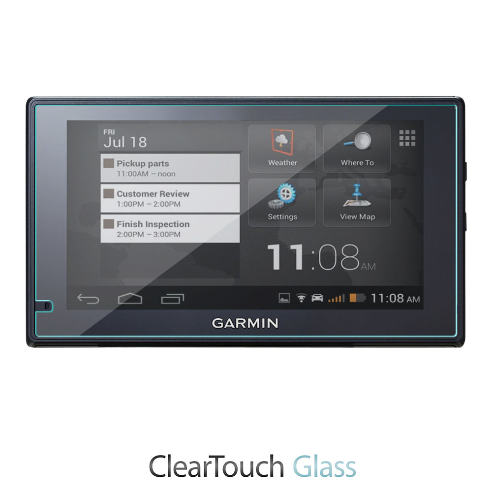 ClearTouch Glass - Garmin Fleet 670 Screen Protector