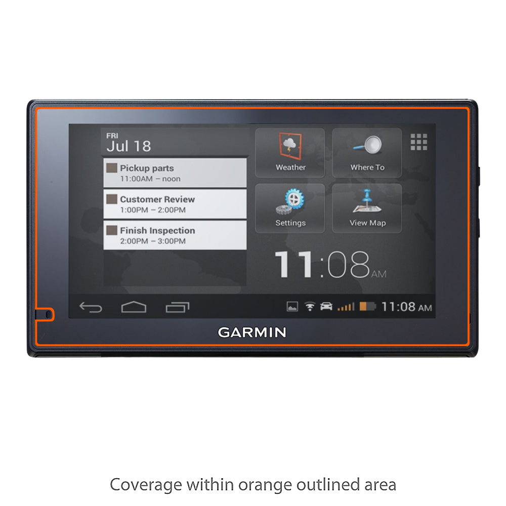 ClearTouch Glass - Garmin Fleet 670 Screen Protector