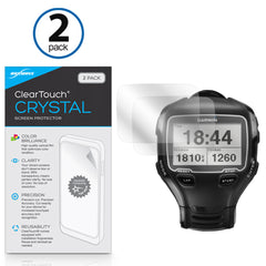 ClearTouch Crystal (2-Pack) - Garmin Forerunner 910XT Screen Protector